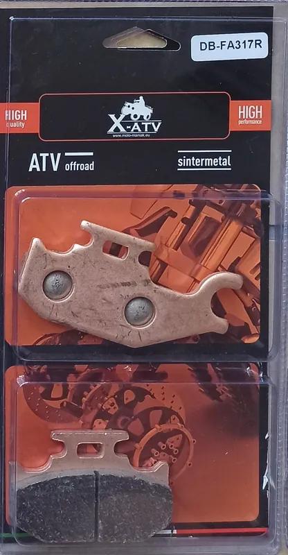 KLOCKI HAMULCOWE CAN-AM OUTLANDER RENEGADE 400 500 650 800 06-11 FA317R DB2380 Oferta limitowana