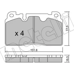 METELLI 22-0979-0 Klocki hamulcowe Ekspresowa dostawa