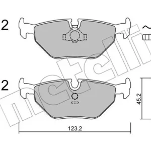 METELLI 22-0125-0 Klocki hamulcowe Ekspresowa dostawa