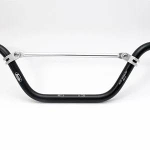 ACCEL KIEROWNICA ALUMINIOWA Z POPRZECZKĄ (22,2MM) ATV WYSOKA KOLOR CZARNY (SZER. 770MM, WYS. 160MM) Ekspresowa dostawa