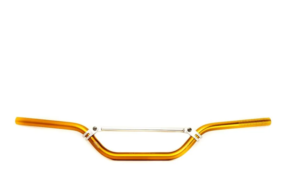 ACCEL KIEROWNICA ALUMINIOWA Z POPRZECZKĄ (22,2MM) MX MINI KOLOR ZŁOTY (SZER. 732MM, WYS. 100MM) Nowość
