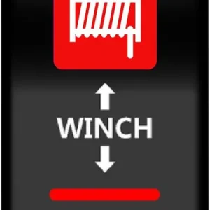 Tani PRZEŁĄCZNIK RKR DO WCIĄGARKI - CZERWONY