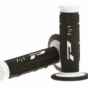 Premium MANETKI GUMOWE TWARDE CZARNE BIAŁE UNIWERSALNE 22 MM