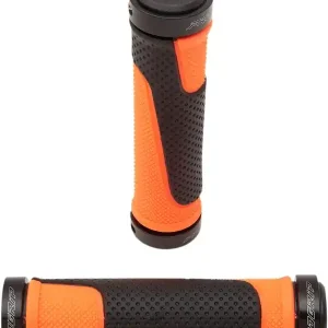 MANETKI GUMOWE Z SYSTEMEM LOCK-ON POMARAŃCZOWE 22 MM Tylko dziś