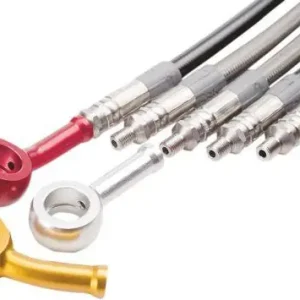 PRZEWODY HAMULCOWE HYDRAULICZNE W STALOWYM OPLOCIE VARIOFLEX 39 CM Promocja