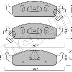 METELLI 22-0355-0 Klocki hamulcowe Zwrot pieniędzy