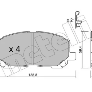 METELLI 22-0616-0 Klocki hamulcowe Ostatnia szansa