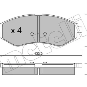 METELLI 22-0508-0 Klocki hamulcowe Ostatnia szansa
