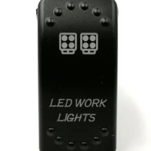 WŁĄCZNIK ŚWIATEŁ LED WORK LIGHTS POJAZDY UTV NIEBIESKIE PODŚWIETLENIE Tylko dziś