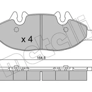 METELLI 22-0575-0 Klocki hamulcowe Nowość