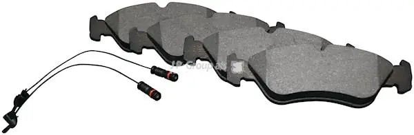 Tylko dziś JP GROUP 1163705510 Klocki hamulcowe