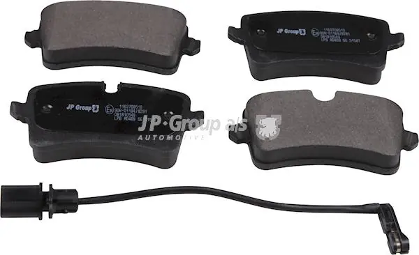 JP GROUP 1163708510 Klocki hamulcowe Ekspresowa dostawa