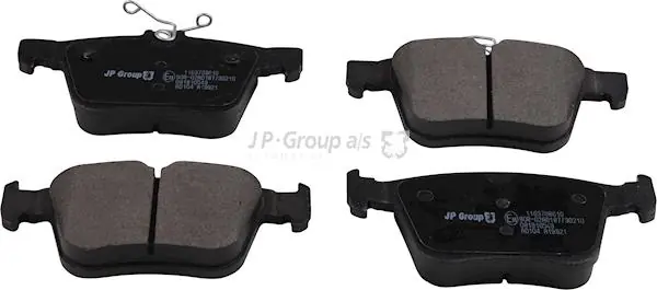 JP GROUP 1163708610 Klocki hamulcowe Tani