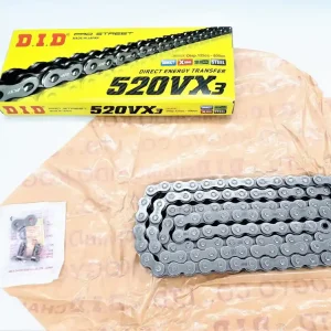 ŁAŃCUCH NAPĘDOWY DID 520VX3 98 OGNIW X-RING Kup teraz