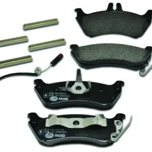 HELLA 8DB 355 009-241 Klocki hamulcowe Oryginalny