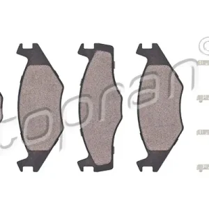 Oferta limitowana TOPRAN 102 843 Klocki hamulcowe