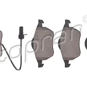 TOPRAN 108 804 Klocki hamulcowe Ostatnia szansa