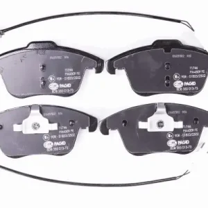 HELLA 8DB 355 013-731 Klocki hamulcowe Premium