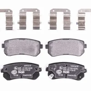 HELLA 8DB 355 016-221 Klocki hamulcowe Popularny