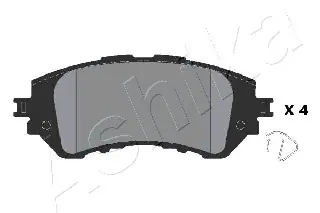 ASHIKA 50-02-2025 Klocki hamulcowe Promocja