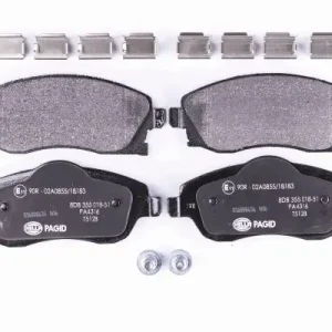 Wysoka jakość HELLA 8DB 355 018-511 Klocki hamulcowe