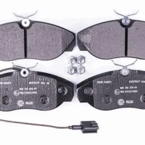 Wyprzedaż HELLA 8DB 355 018-891 Klocki hamulcowe