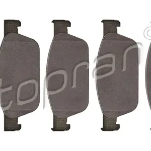 TOPRAN 114 855 Klocki hamulcowe Ekspresowa dostawa