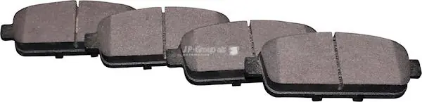 Premium JP GROUP 1263701510 Klocki hamulcowe