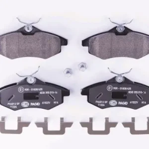 HELLA 8DB 355 010-161 Klocki hamulcowe Premium