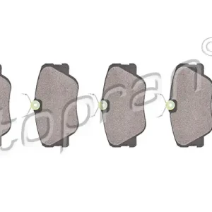 TOPRAN 400 422 Klocki hamulcowe Szybka dostawa