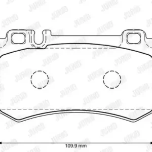 Zamów teraz JURID 573302J Klocki hamulcowe
