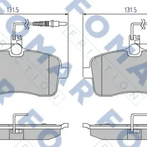 FOMAR FRICTION FO 919881 Klocki hamulcowe Oferta