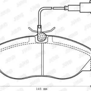 JURID 573060J Klocki hamulcowe Ostatnia szansa