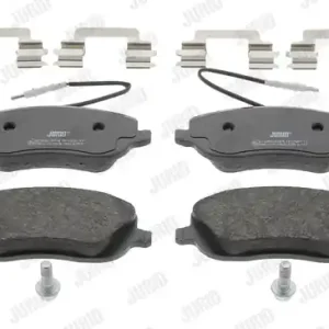 Bezpieczna płatność JURID 573096J Klocki hamulcowe