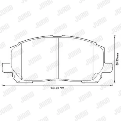 Kup teraz JURID 572636J Klocki hamulcowe