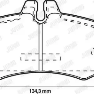 JURID 571946J Klocki hamulcowe Kup teraz