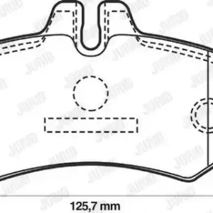 JURID 571950J Klocki hamulcowe Tylko dziś