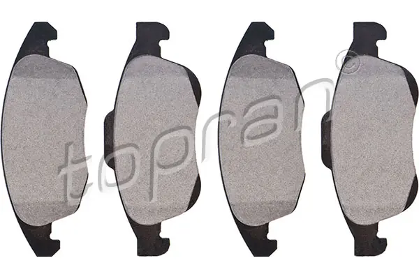 Oryginalny TOPRAN 723 104 Klocki hamulcowe