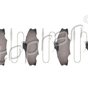 Promocja TOPRAN 721 430 Klocki hamulcowe