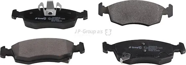 JP GROUP 3363605610 Klocki hamulcowe Wysoka jakość