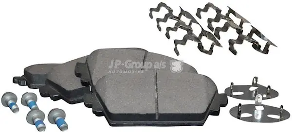 Szybka dostawa JP GROUP 3463600510 Klocki hamulcowe