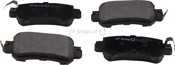 Zamów teraz JP GROUP 3863700910 Klocki hamulcowe