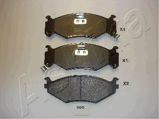 ASHIKA 50-00-060 Klocki hamulcowe Wyprzedaż