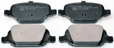 DENCKERMANN B111241 Klocki hamulcowe Najlepsza cena