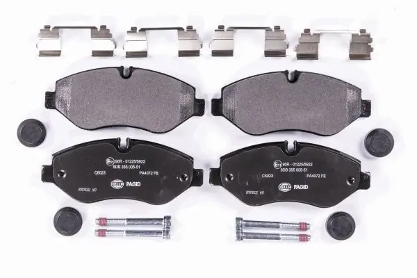 HELLA 8DB 355 005-511 Klocki hamulcowe Ostatnia szansa