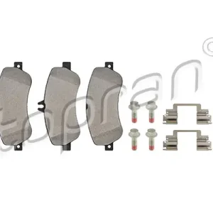 Zwrot pieniędzy TOPRAN 408 057 Klocki hamulcowe