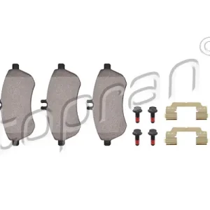 TOPRAN 407 764 Klocki hamulcowe Bezpieczna płatność