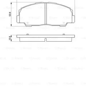 BOSCH 0 986 424 297 Klocki hamulcowe Darmowa dostawa