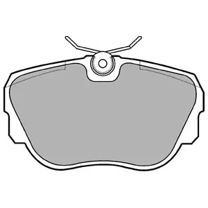 Promocja DELPHI LP596 Klocki hamulcowe