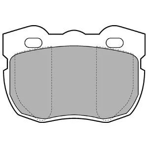 Zamów teraz DELPHI LP599 Klocki hamulcowe